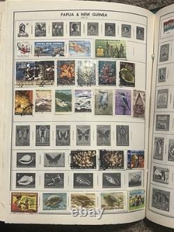 Loaded Senior Statesman World Stamp Album 100 Countries, 227 Pictures In Video