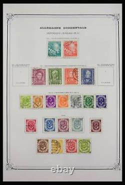 Lot 27888 Canceled stamp collection Bund and Berlin 1949-1987 in Yvert album