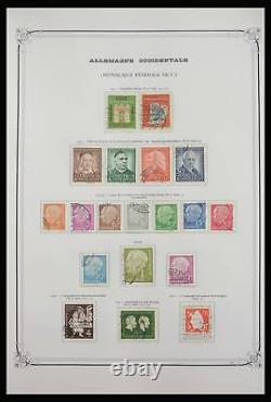 Lot 27888 Canceled stamp collection Bund and Berlin 1949-1987 in Yvert album