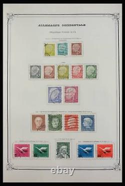 Lot 27888 Canceled stamp collection Bund and Berlin 1949-1987 in Yvert album