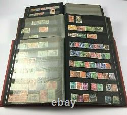 Lot 3 Albums Antique Stamps Collections 1193 Stamps France Morocco Reunion H582