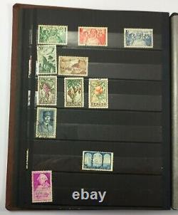 Lot 3 Albums Antique Stamps Collections 1193 Stamps France Morocco Reunion H582