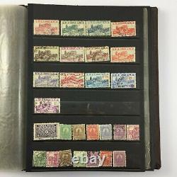 Lot 3 Albums Antique Stamps Collections 1193 Stamps France Morocco Reunion H582