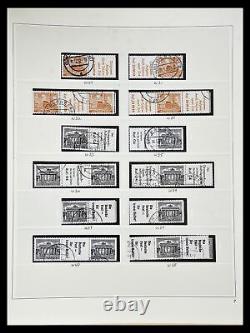 Lot 34995 Stamp collection Berlin combinations 1949-1952 in album. Cat. 16,600