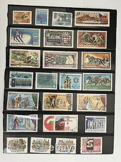 Lot 352 Magyar Stamp Collection Album Pages