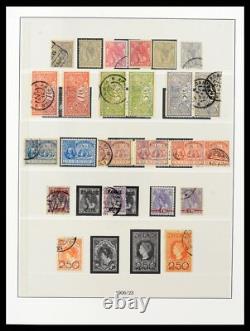 Lot 37997 MH/used stamp collection Netherlands 1852-1966 in luxe Lindner album