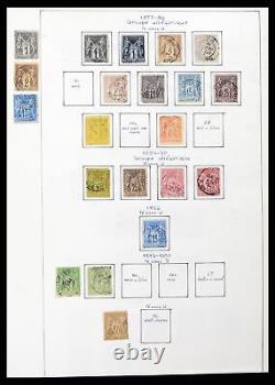 Lot 38561 MNH/MH/used stamp collection World 1880-1980 in 36 albums