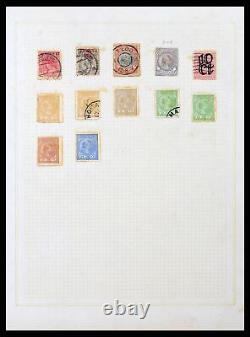 Lot 38579 World stamp forgeries collection 1843-1900 in blank album