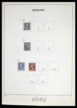 Lot 38709 Stamp collection Netherlands 1867-1986 in Davo album