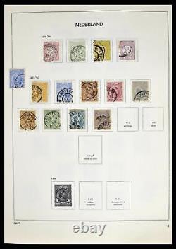 Lot 38709 Stamp collection Netherlands 1867-1986 in Davo album