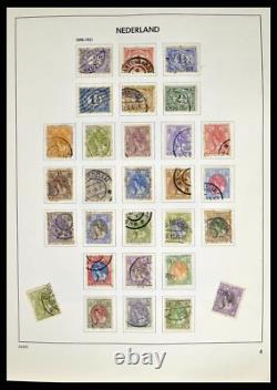 Lot 38709 Stamp collection Netherlands 1867-1986 in Davo album