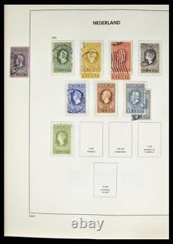 Lot 38709 Stamp collection Netherlands 1867-1986 in Davo album