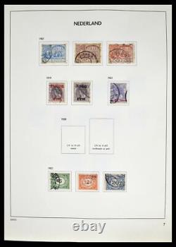 Lot 38709 Stamp collection Netherlands 1867-1986 in Davo album