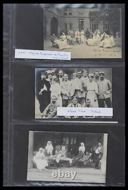 Lot 38760 Cover collection 1st worldwar 1914-1918 in 8 albums