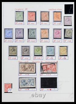 Lot 39033 Stamp collection Great Britain 1912-1981 in 2 albums