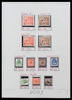 Lot 39033 Stamp collection Great Britain 1912-1981 in 2 albums