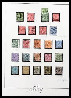 Lot 39033 Stamp collection Great Britain 1912-1981 in 2 albums