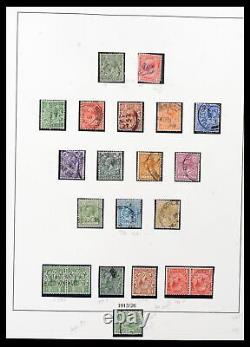 Lot 39033 Stamp collection Great Britain 1912-1981 in 2 albums