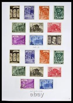 Lot 39099 Stamp collection Vatican 1852-2008 with provisorio, in album