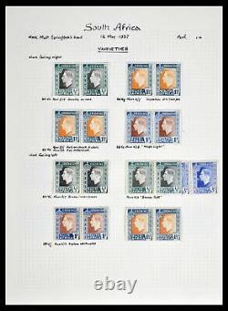 Lot 39174 Specialised stamp collection South Africa 1926-1954 in SG album