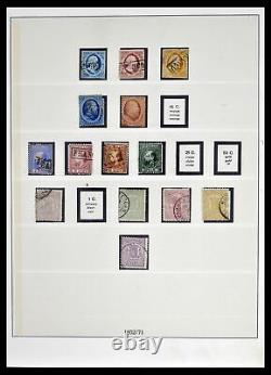 Lot 39221 Stamp collection Netherlands 1852-1966 in 2 Lindner albums