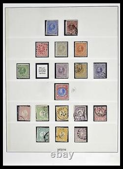 Lot 39221 Stamp collection Netherlands 1852-1966 in 2 Lindner albums