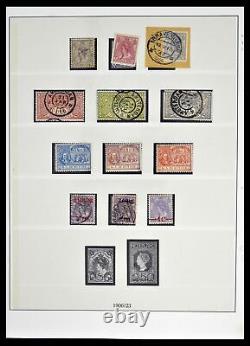 Lot 39221 Stamp collection Netherlands 1852-1966 in 2 Lindner albums