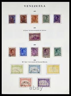 Lot 39223 Well filled stamp collection Venezuela 1859-1984 in 2 albums