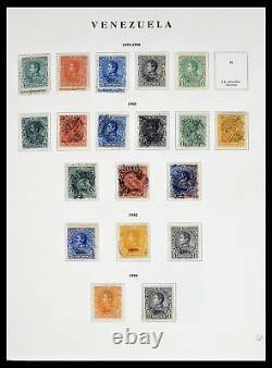 Lot 39223 Well filled stamp collection Venezuela 1859-1984 in 2 albums