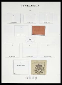 Lot 39223 Well filled stamp collection Venezuela 1859-1984 in 2 albums