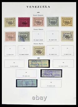 Lot 39223 Well filled stamp collection Venezuela 1859-1984 in 2 albums