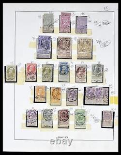 Lot 39265 Overcomplete stamp collection Belgium 1849-1962 in 3 Lindner albums