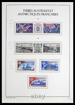 Lot 39371 Stamp collection TAAF 1948-1999 in Leuchtturm album