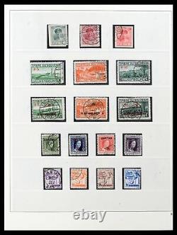 Lot 39497 Complete, canceled stamp collection Luxembourg 1852-1969 in Safe album