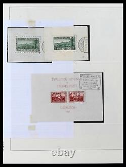 Lot 39497 Complete, canceled stamp collection Luxembourg 1852-1969 in Safe album