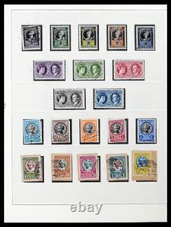 Lot 39497 Complete, canceled stamp collection Luxembourg 1852-1969 in Safe album