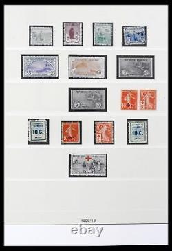 Lot 39538 Stamp collection France 1849-1964 in 4 Lindner albums