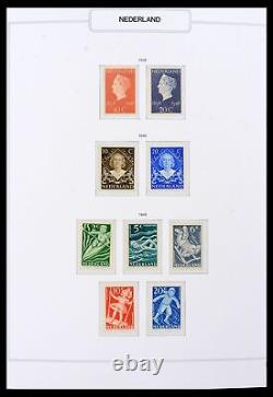 Lot 39771 MNH stamp collection Netherlands 1940-1987 in Excellent album