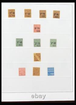 Lot 39993 Stamp collection France colis postaux 1892-1945 in Safe album