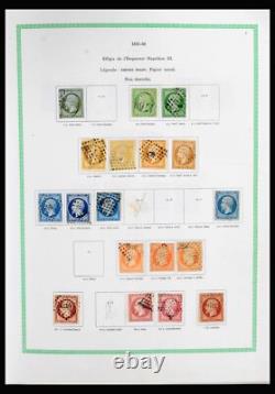 Lot 40049 Stamp collection France 1849-1971 in Yvert album