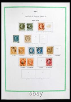 Lot 40049 Stamp collection France 1849-1971 in Yvert album
