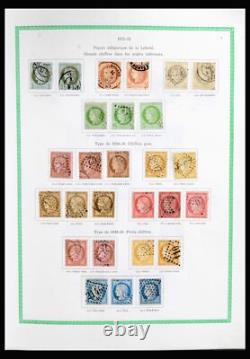 Lot 40049 Stamp collection France 1849-1971 in Yvert album