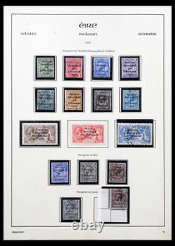 Lot 40588 Canceled Stamp collection Ireland 1922-1993 in album