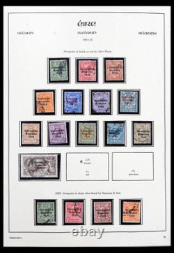 Lot 40588 Canceled Stamp collection Ireland 1922-1993 in album