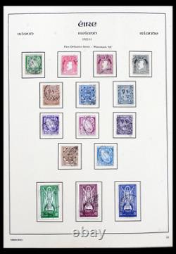 Lot 40588 Canceled Stamp collection Ireland 1922-1993 in album