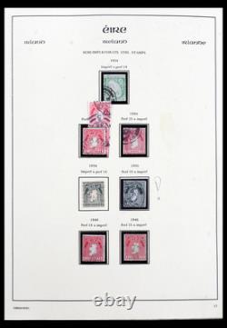 Lot 40588 Canceled Stamp collection Ireland 1922-1993 in album