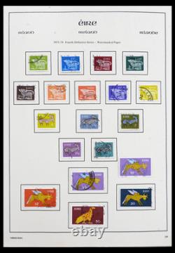 Lot 40588 Canceled Stamp collection Ireland 1922-1993 in album