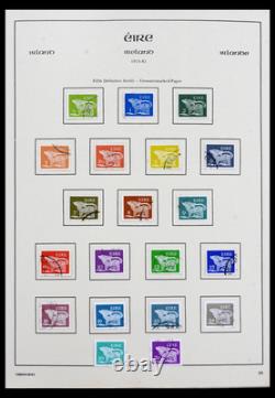 Lot 40588 Canceled Stamp collection Ireland 1922-1993 in album