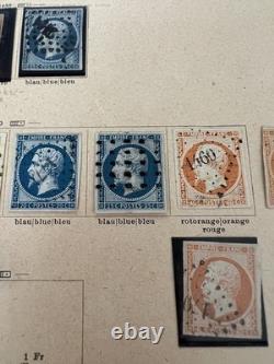 Lot 951 Collection France 1 album 1849-1971 dt n°2,9,15, Bordeaux, PA15