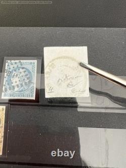 Lot 985 Classic stamp collection France 2 albums varieties, shades, etc++